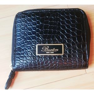 BUXTON Leather mini wallet